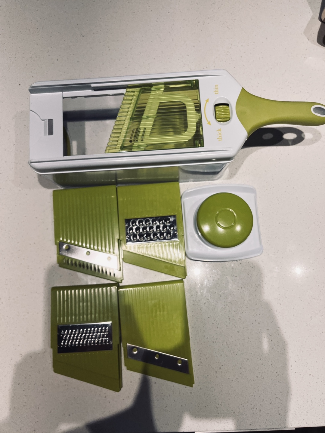 Mandoline Slicer with Multiple Blades