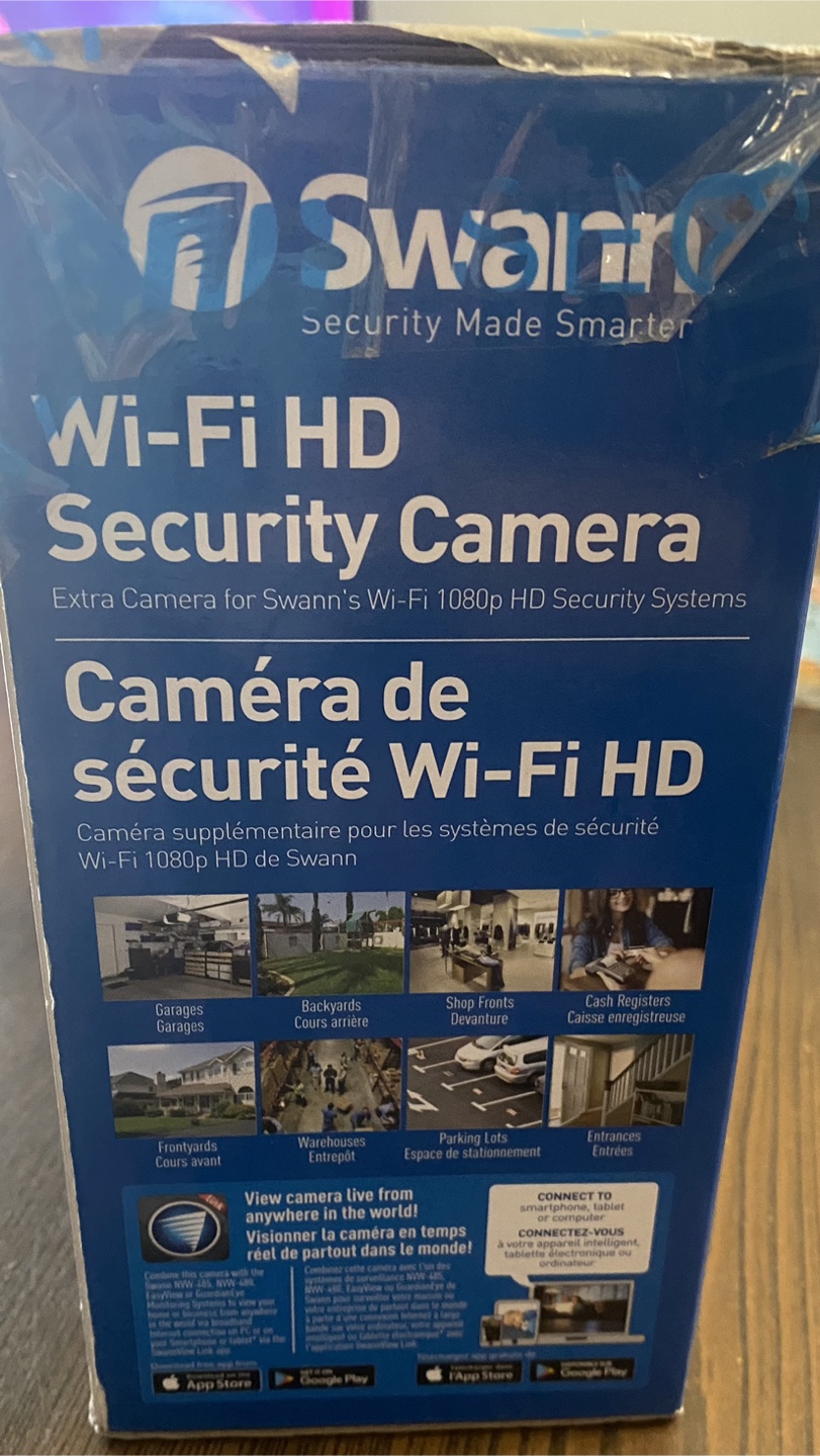 Swann Wi-Fi HD Security Camera - New - photo 4