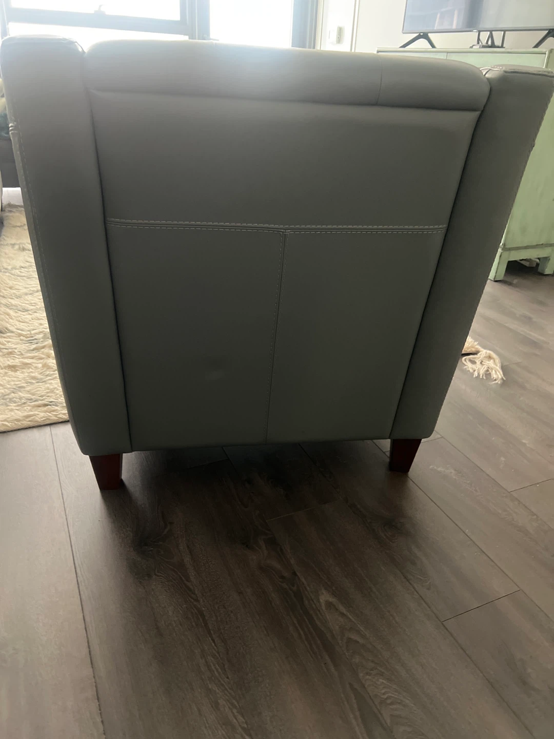 Light Blue Armchair - photo 4