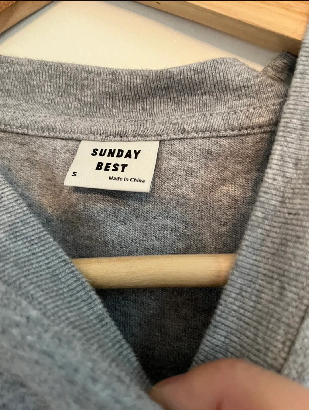 Sunday Best Grey Butterfly T-Shirt image indicator(2)