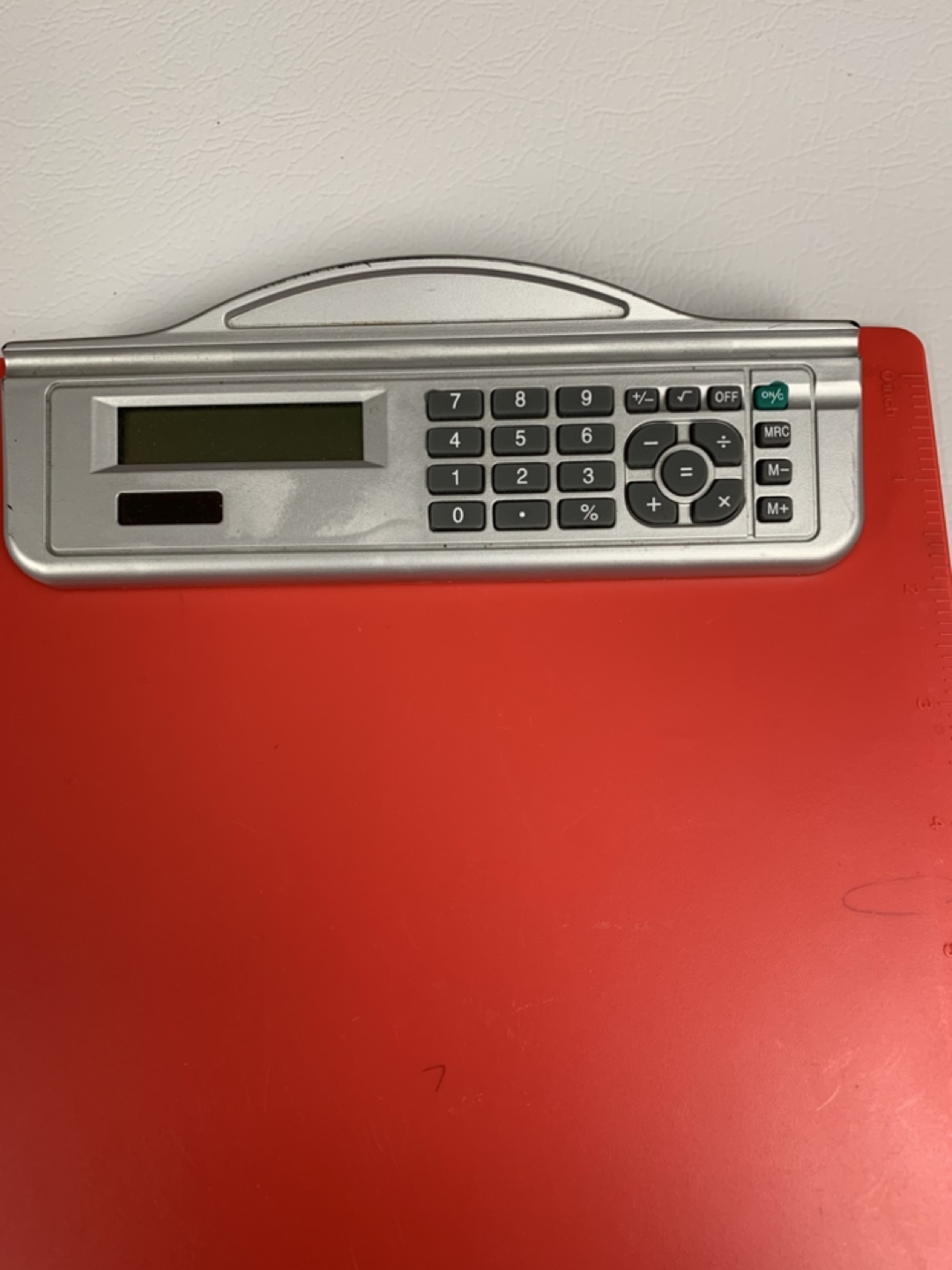 Calculator Clipboard - Red - photo 2