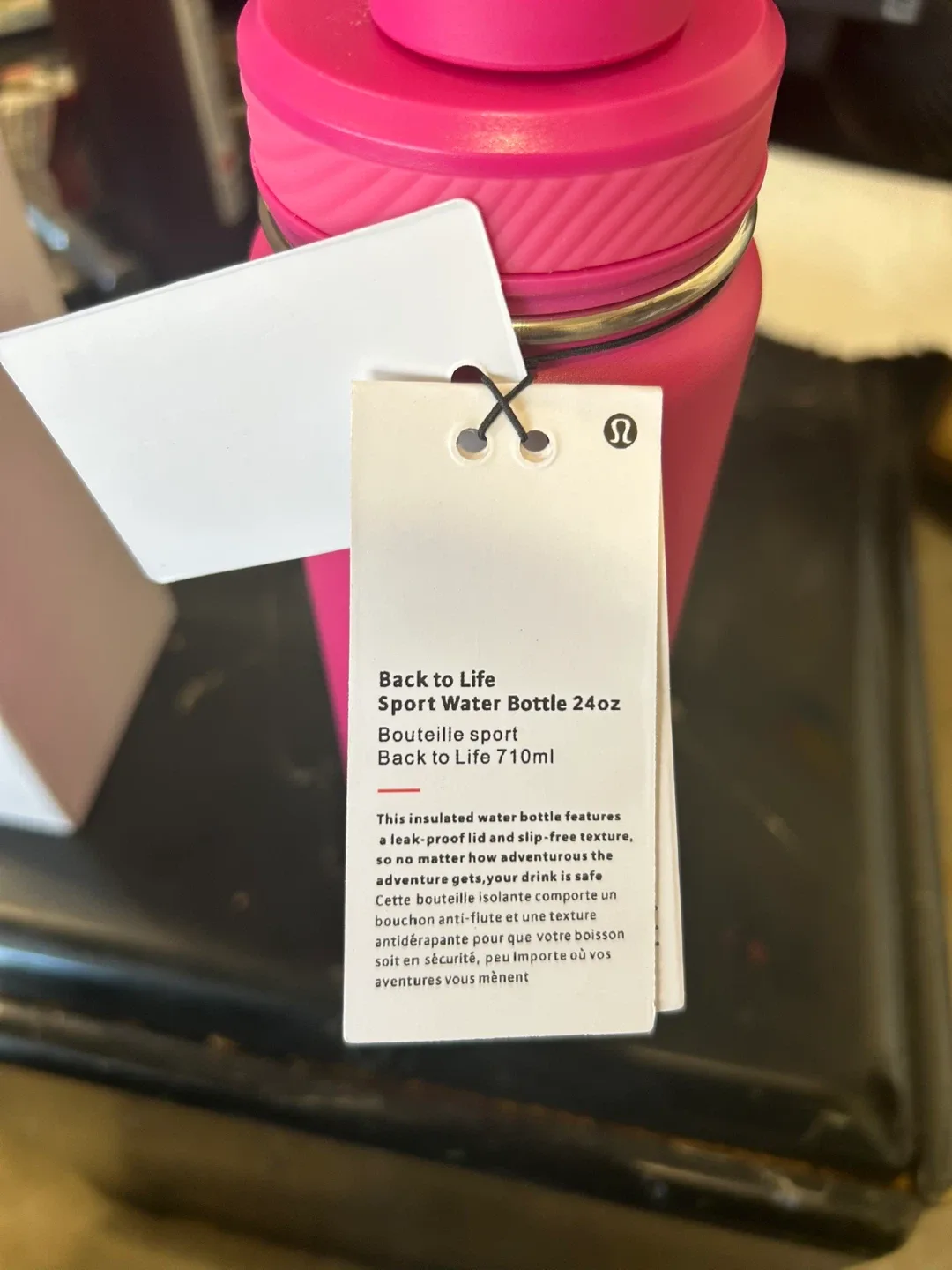 New Lululemon Back to Life Sport Water Bottle 24oz image indicator(3)