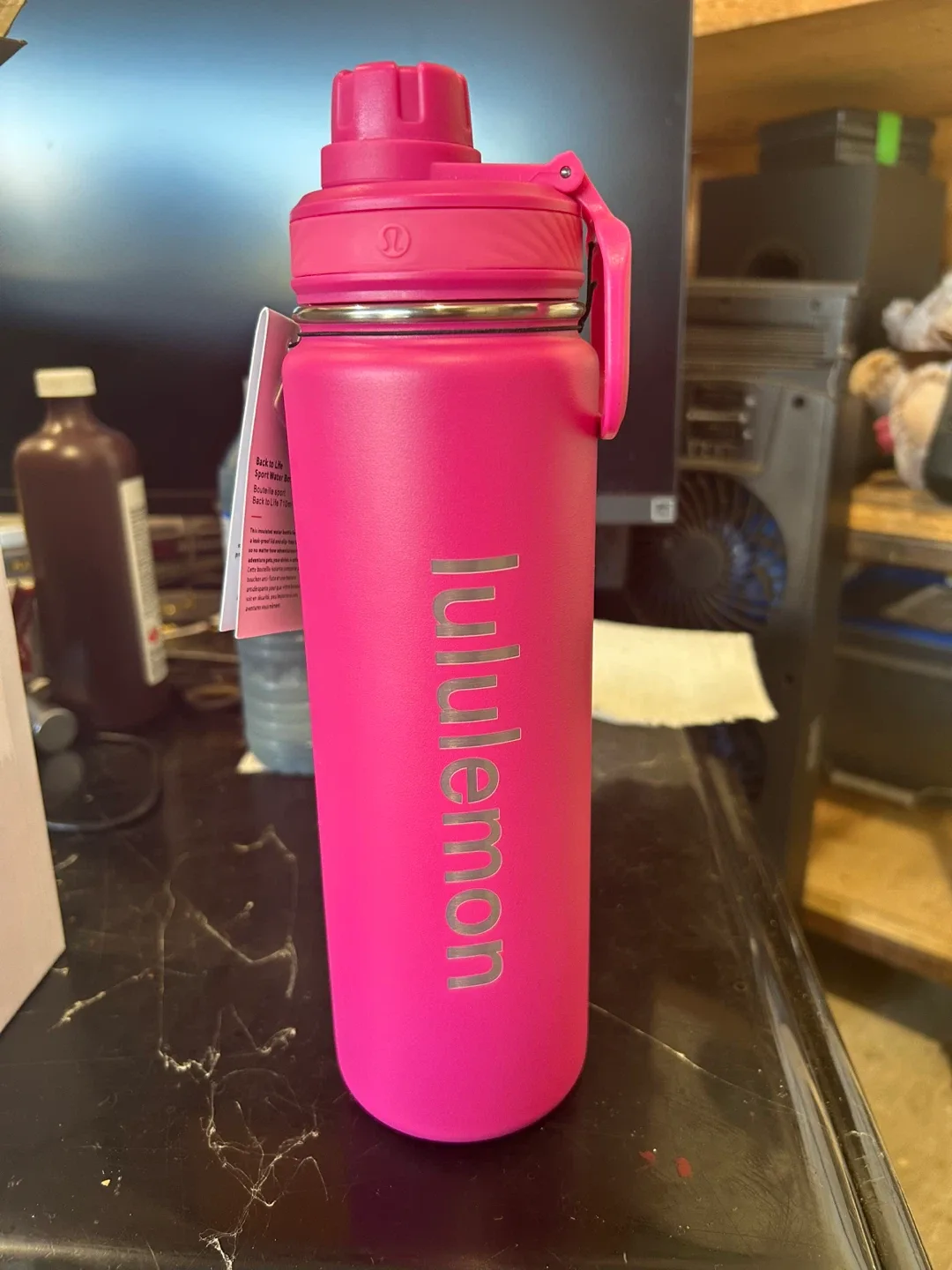 New Lululemon Back to Life Sport Water Bottle 24oz image indicator(2)