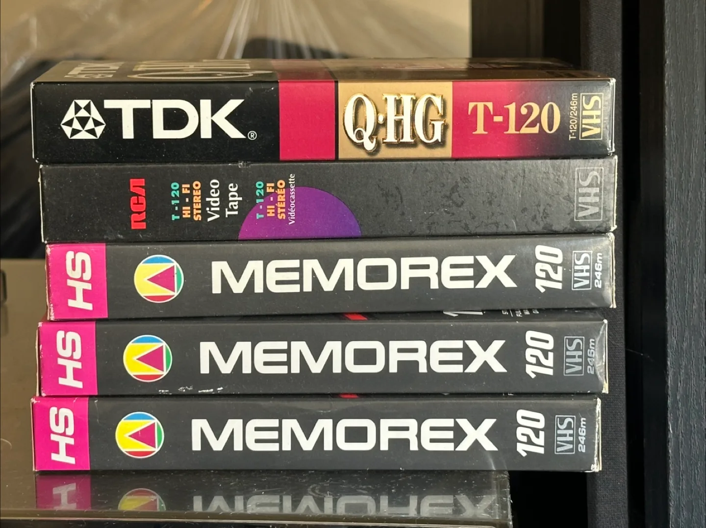 Free! 5 used VHS tapes thumbnail