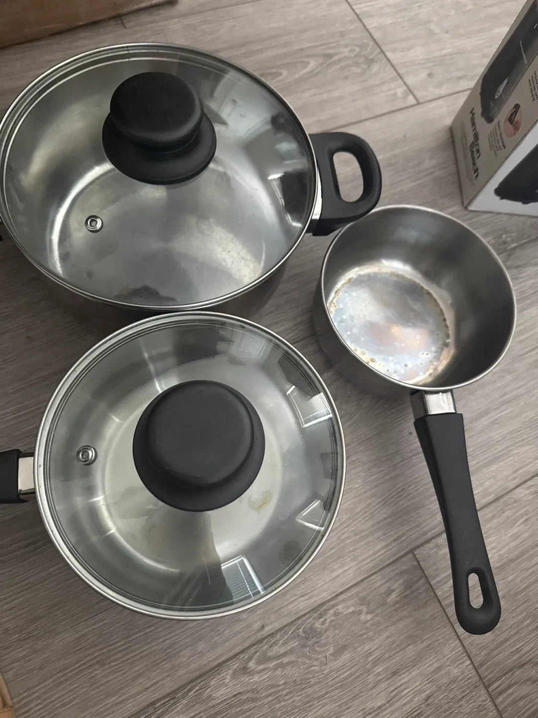 Hamilton Beach Stainless Steel Cookware Set thumbnail