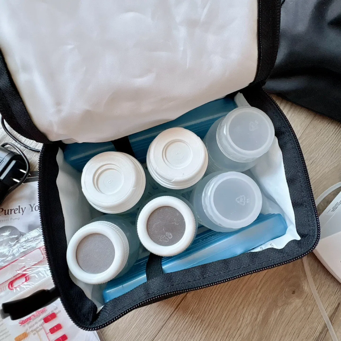 Baby item, electric pump machine with accessories image indicator(3)