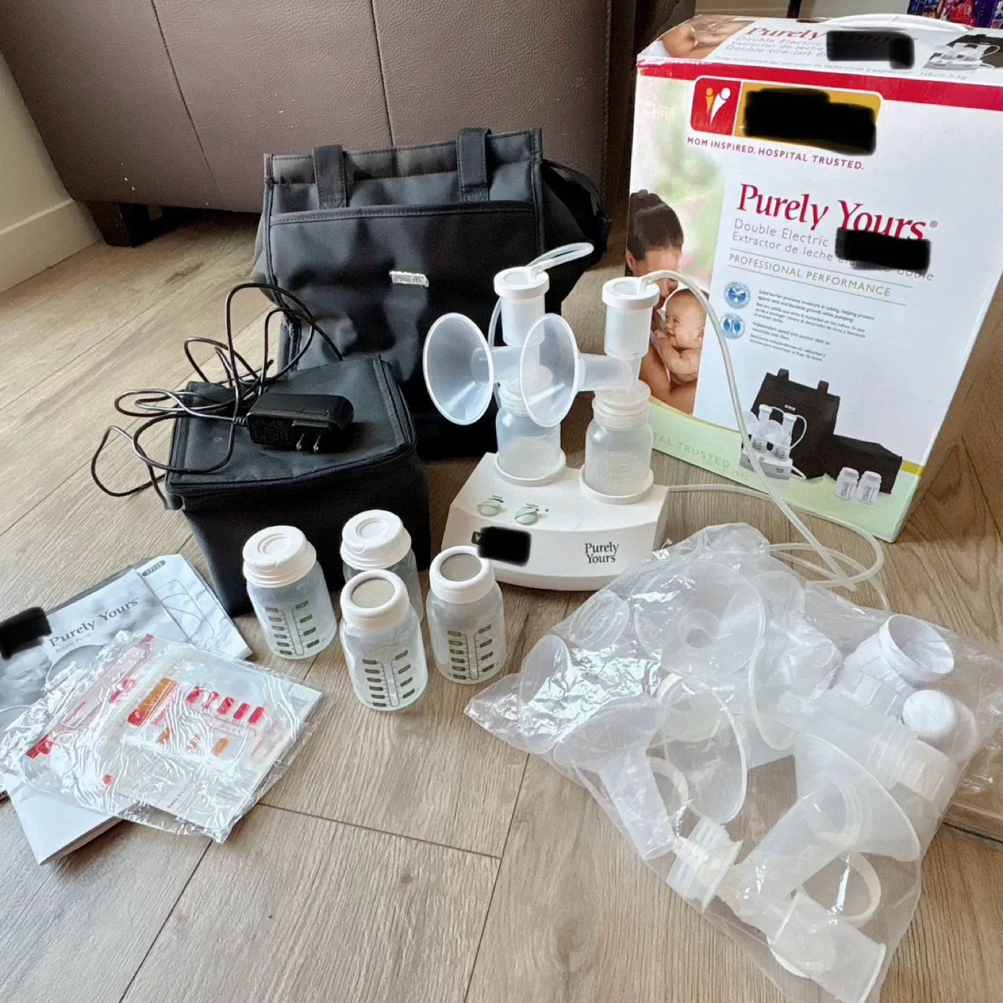 Baby item, electric pump machine with accessories image indicator(2)