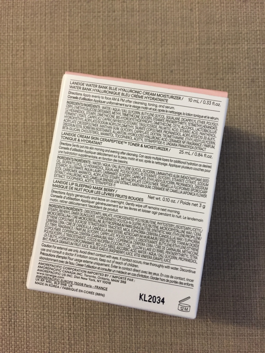 Laneige Sephora Birthday Gift - photo 2