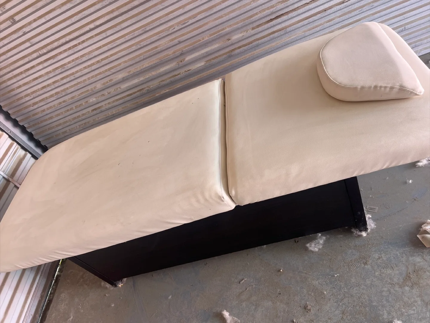Massage Table - Cream Colour thumbnail