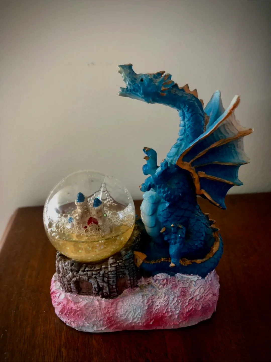 Blue Dragon Snow Globe image indicator(2)