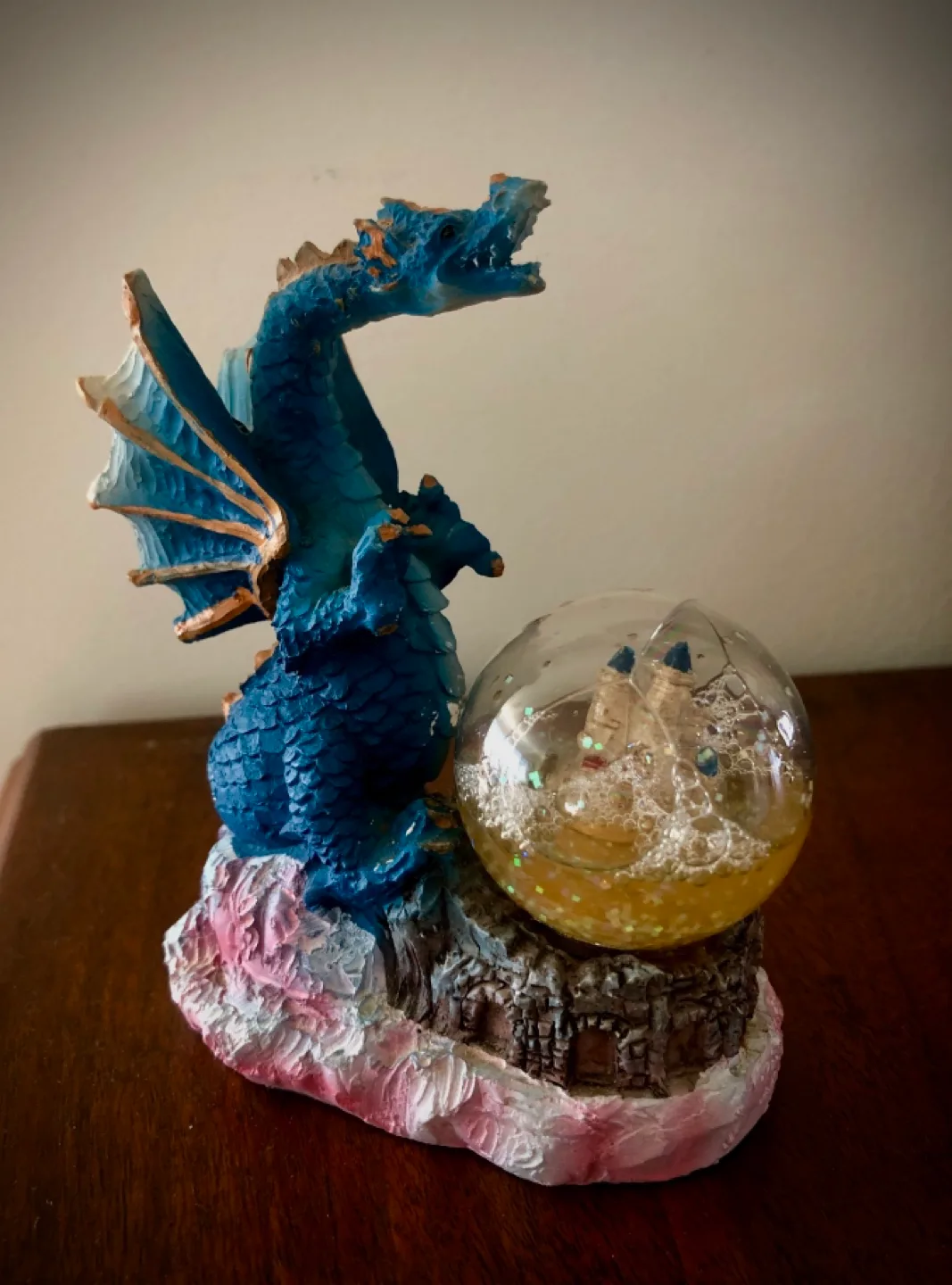 Blue Dragon Snow Globe image indicator(3)