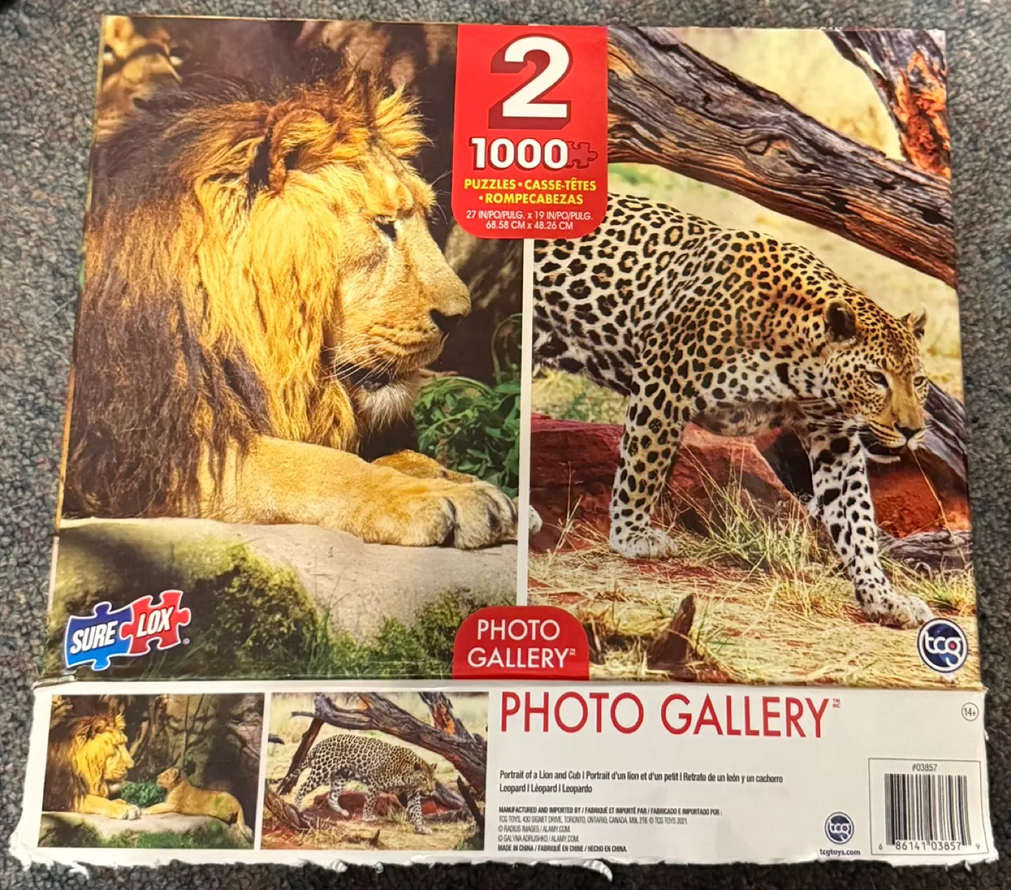 Sure-Lox Photo Gallery 1000-Piece Puzzle