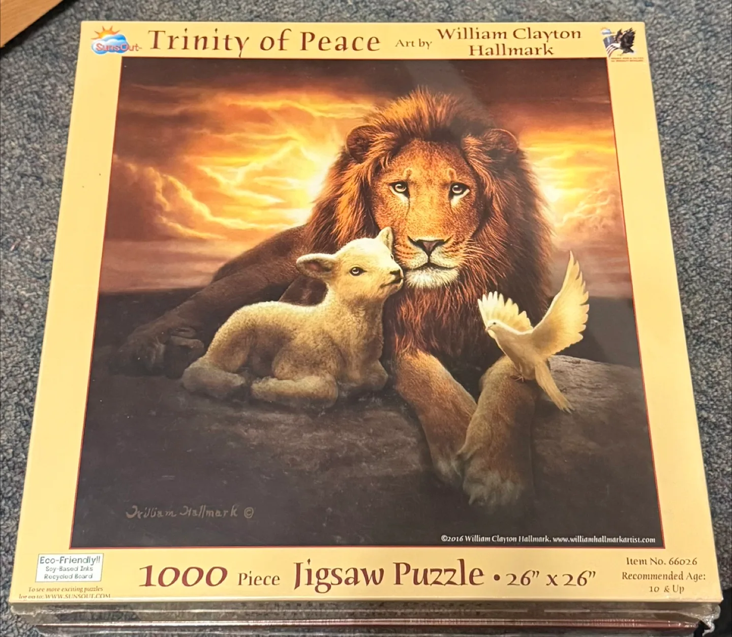 SunSout Trinity of Peace 1000 Piece Jigsaw Puzzle thumbnail