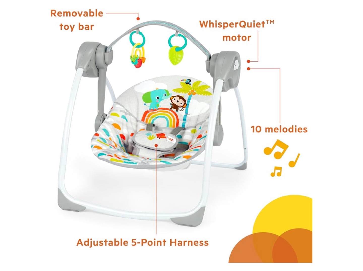 Bright Starts Baby Swing - photo 4