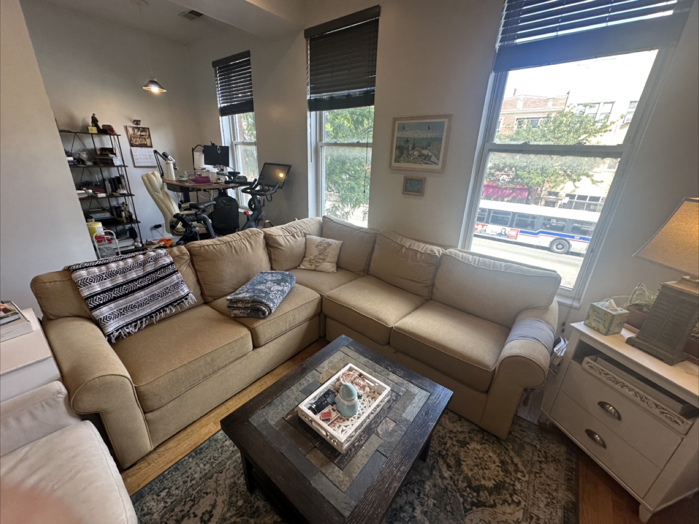 Tan Sectional Sofa