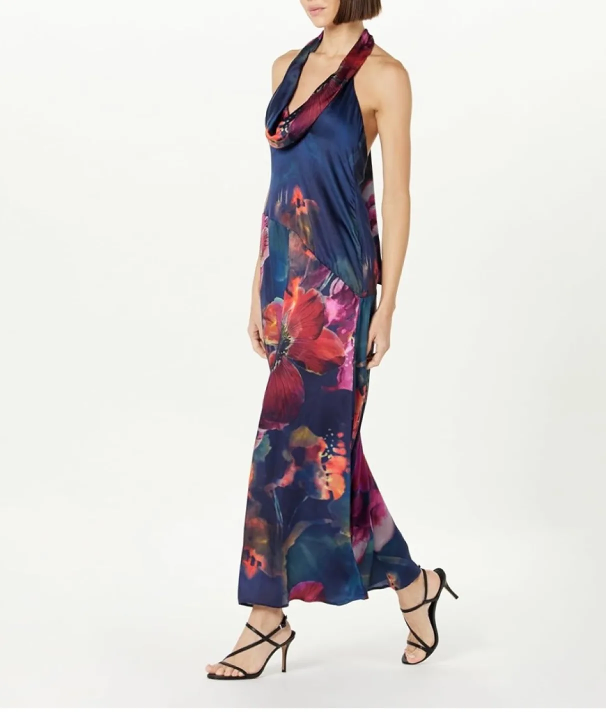The Drop Floral Print Maxi Dress - Size M image indicator(5)