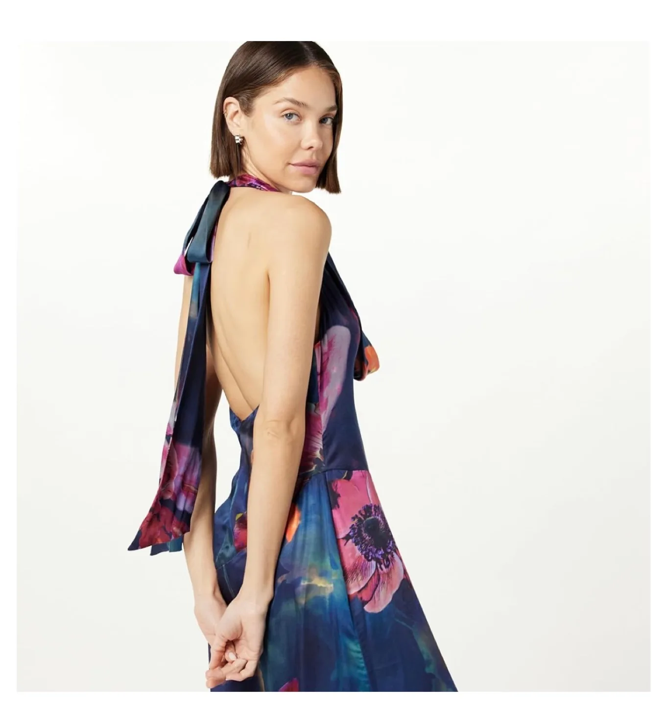 The Drop Floral Print Maxi Dress - Size M image indicator(2)