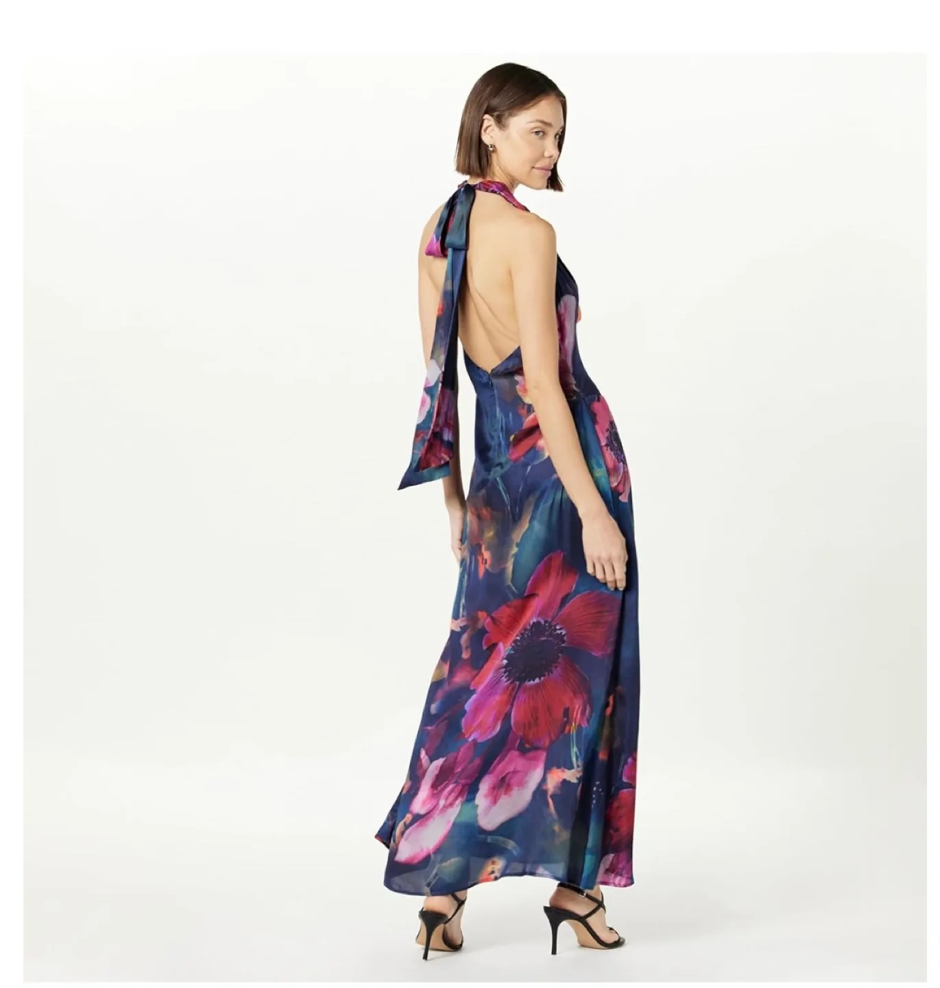 The Drop Floral Print Maxi Dress - Size M image indicator(6)