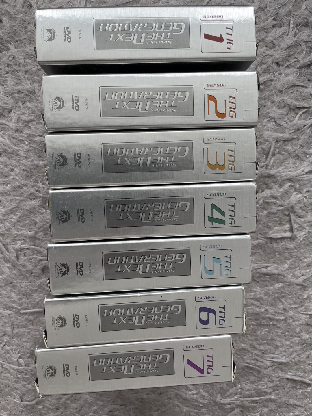 Star Trek: TNG DVD Seasons 1-7