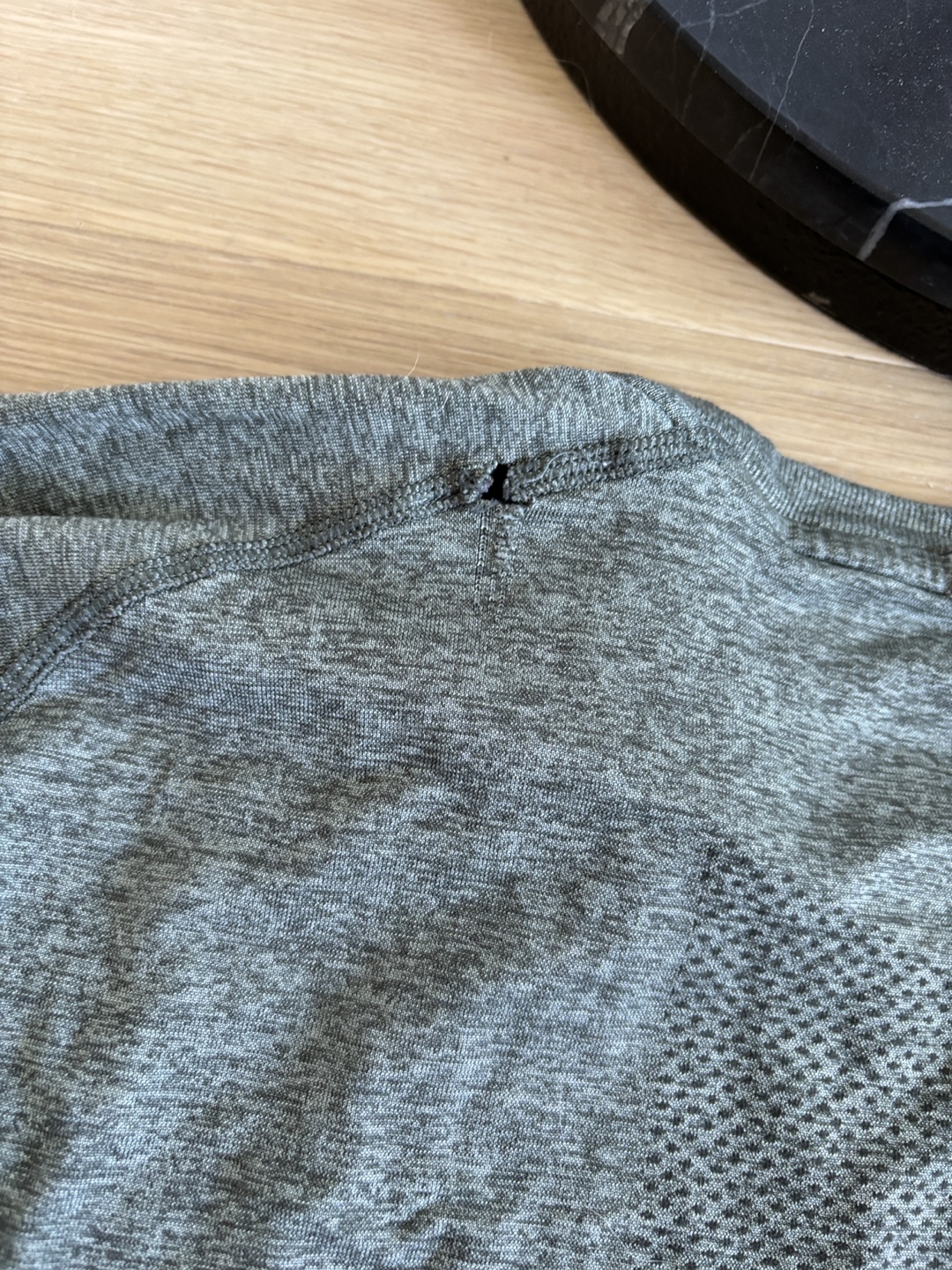 Nike Dri-FIT Gray Long Sleeve Shirt - Size M - photo 4