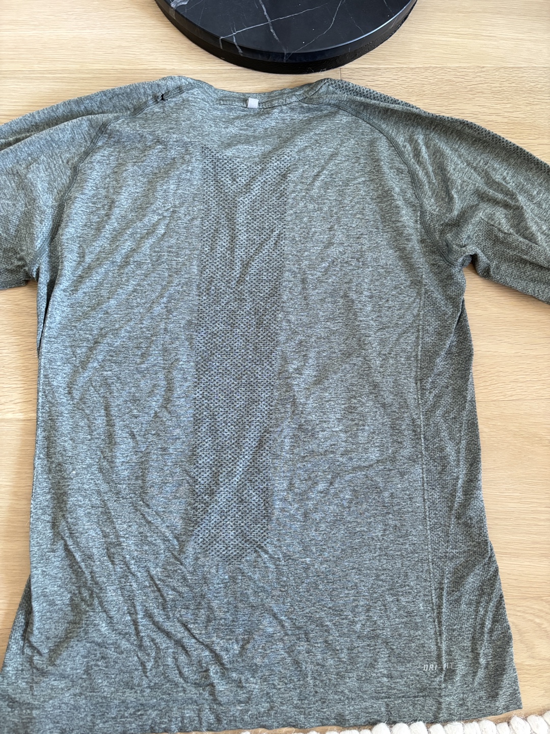 Nike Dri-FIT Gray Long Sleeve Shirt - Size M - photo 3