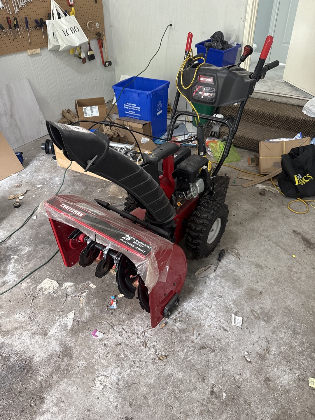 Craftsman 26" Electric Start Snow Blower