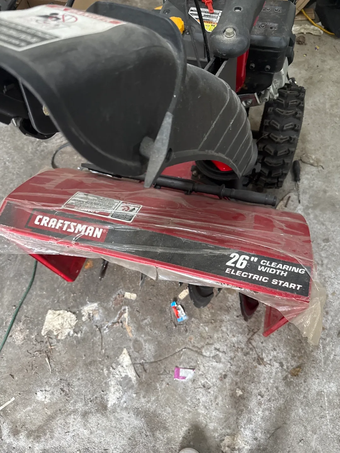 Craftsman 26" Electric Start Snow Blower image indicator(2)