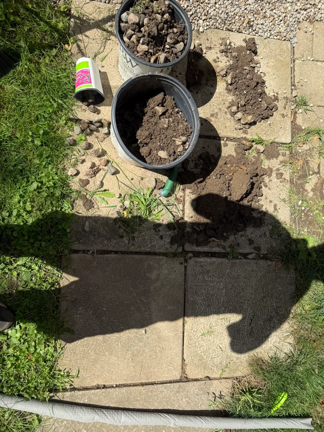 Free patio stones . I just removed and ready to go image indicator(4)