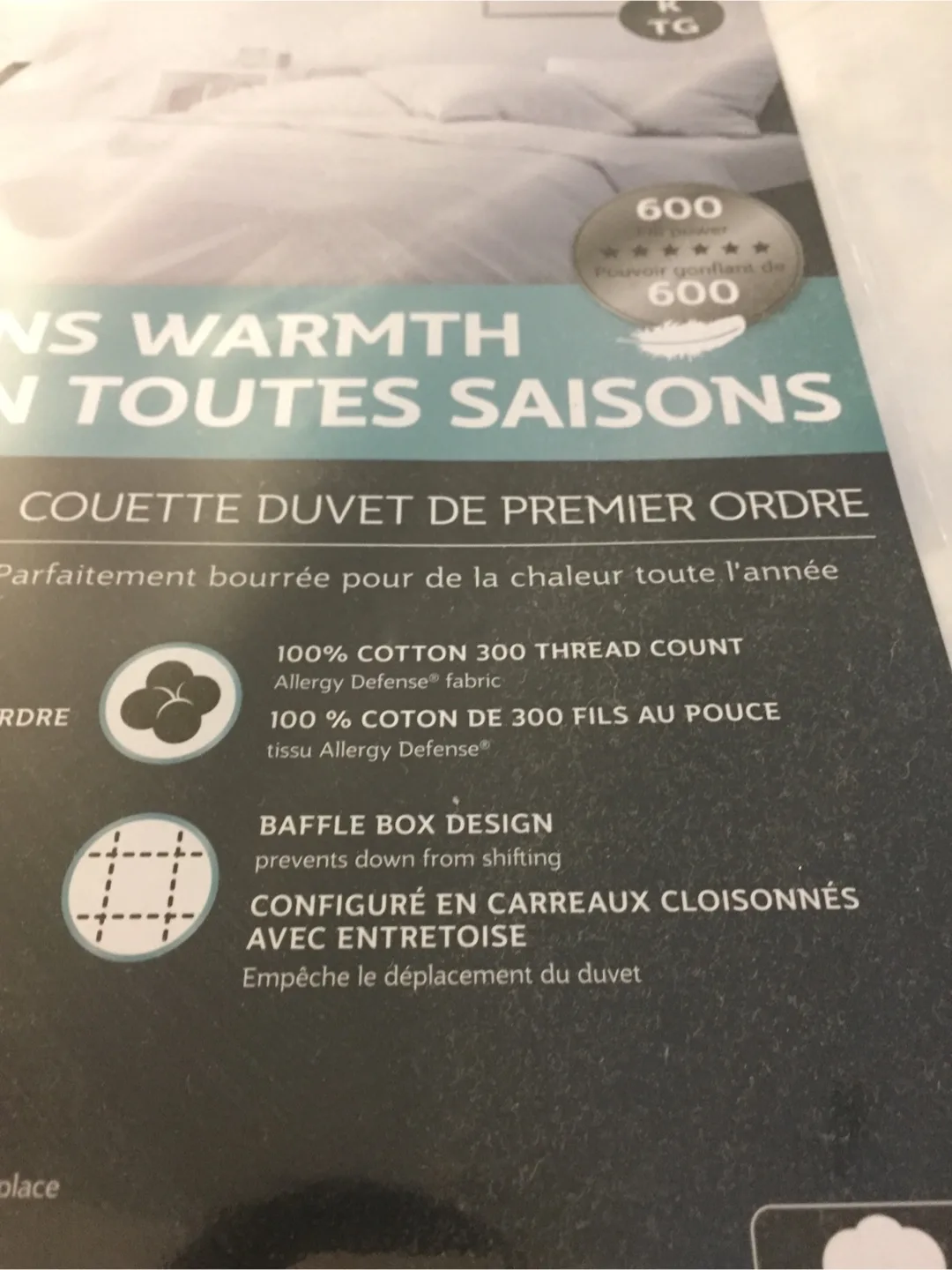 Sealy All Season 600 Fill Power Down Duvet image indicator(6)