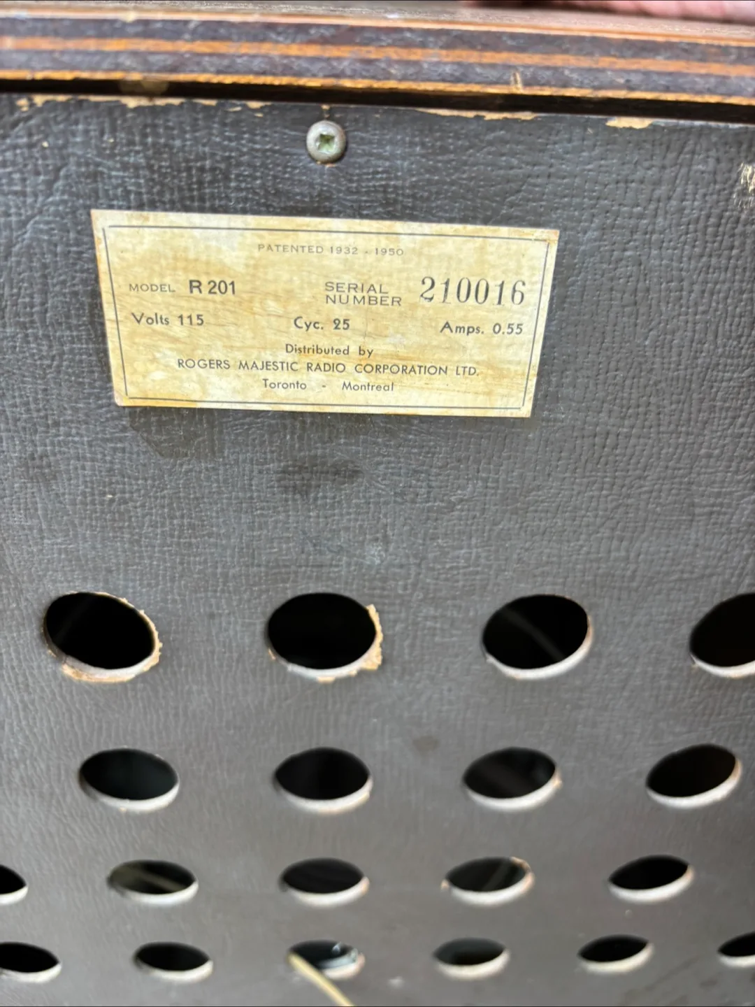 Vintage  Radio Phonograph Combo image indicator(9)