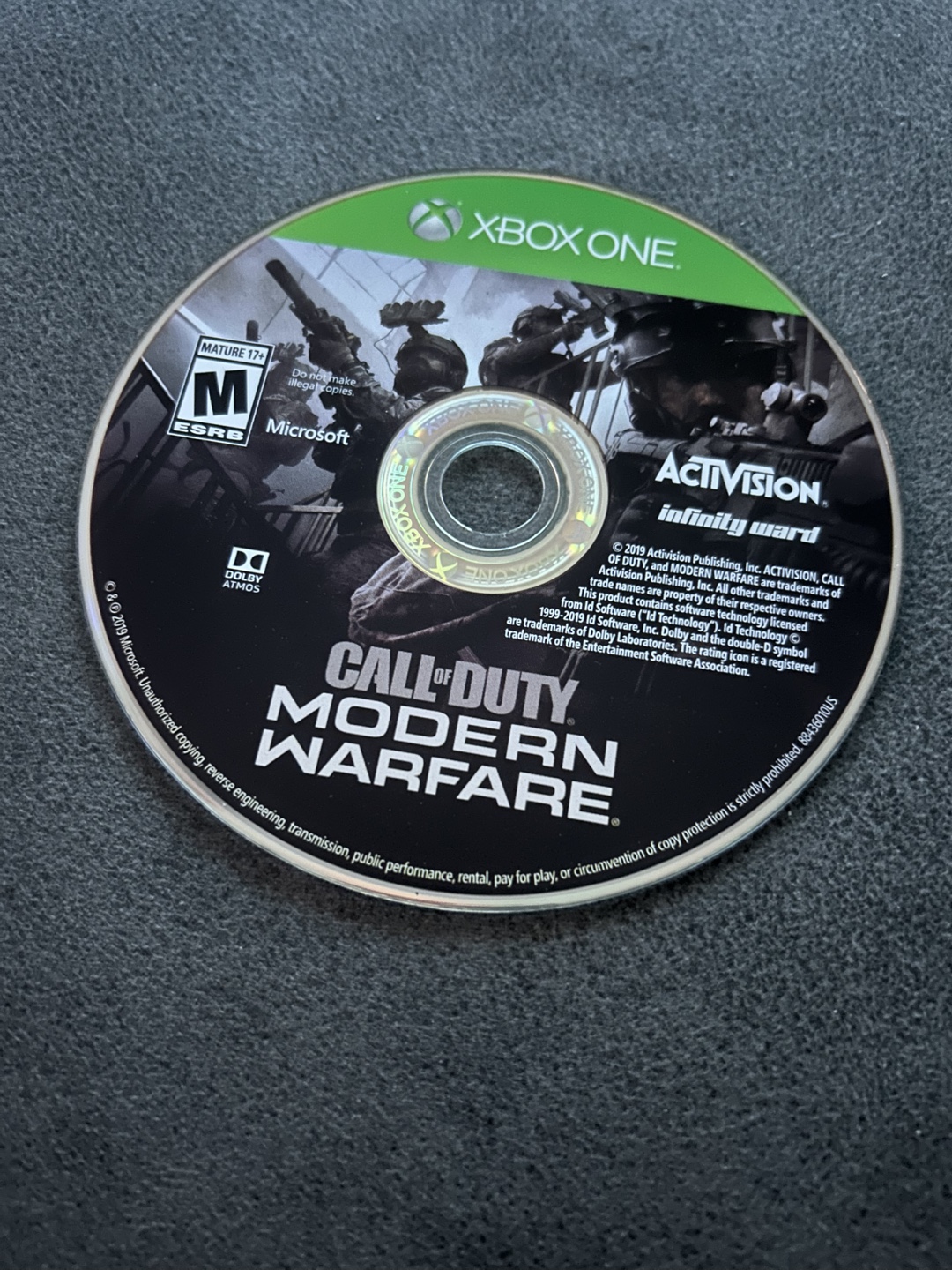 Call of Duty Modern Warfare - Xbox One