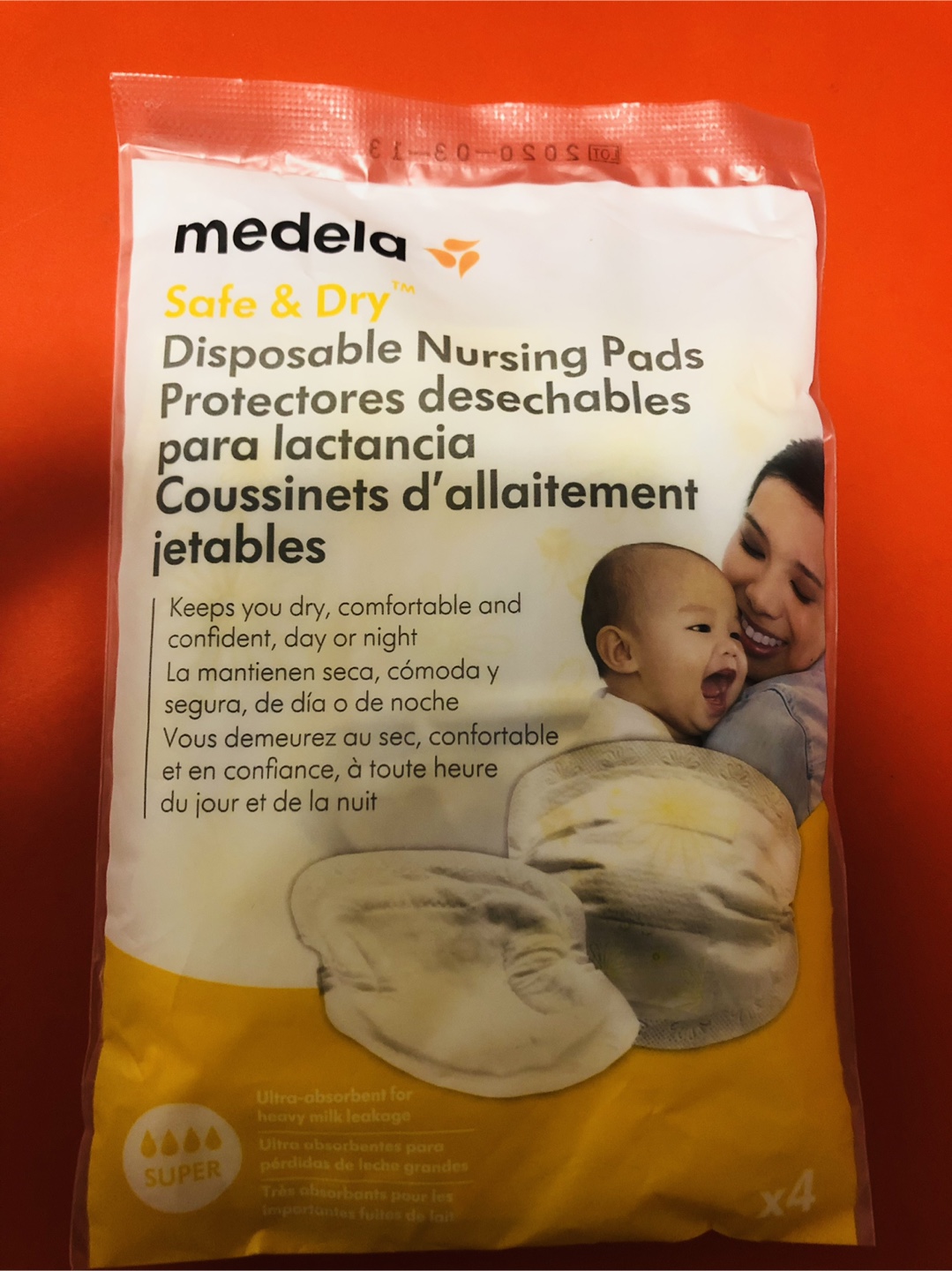 Medela Safe & Dry Disposable Nursing Pads