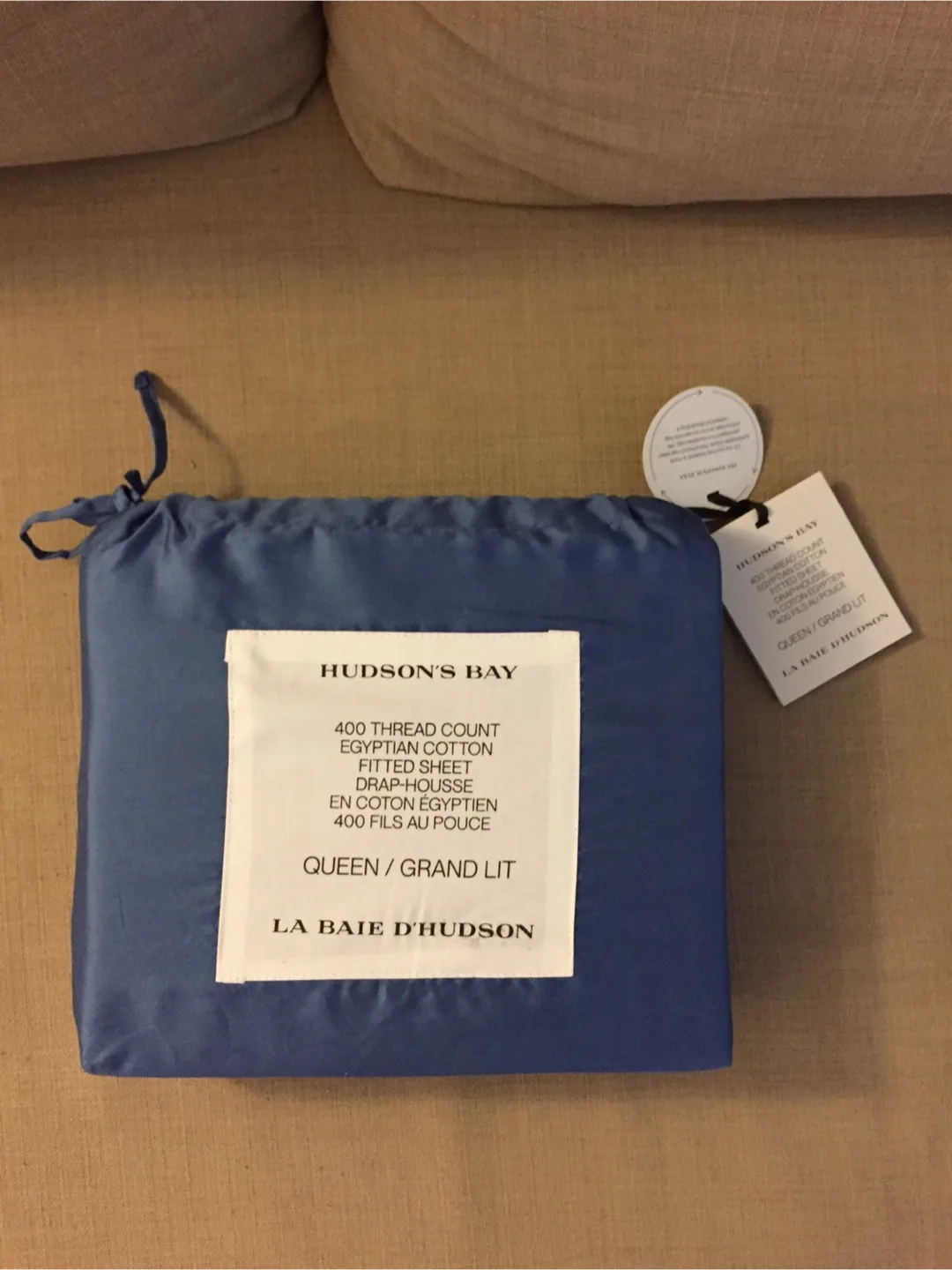 Hudson’s Bay Egyptian Cotton Fitted Sheet thumbnail