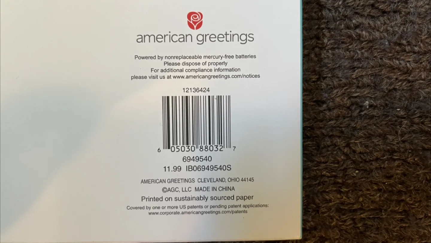 American Greetings Beatles “Birthday” Vinyl Record Card image indicator(3)