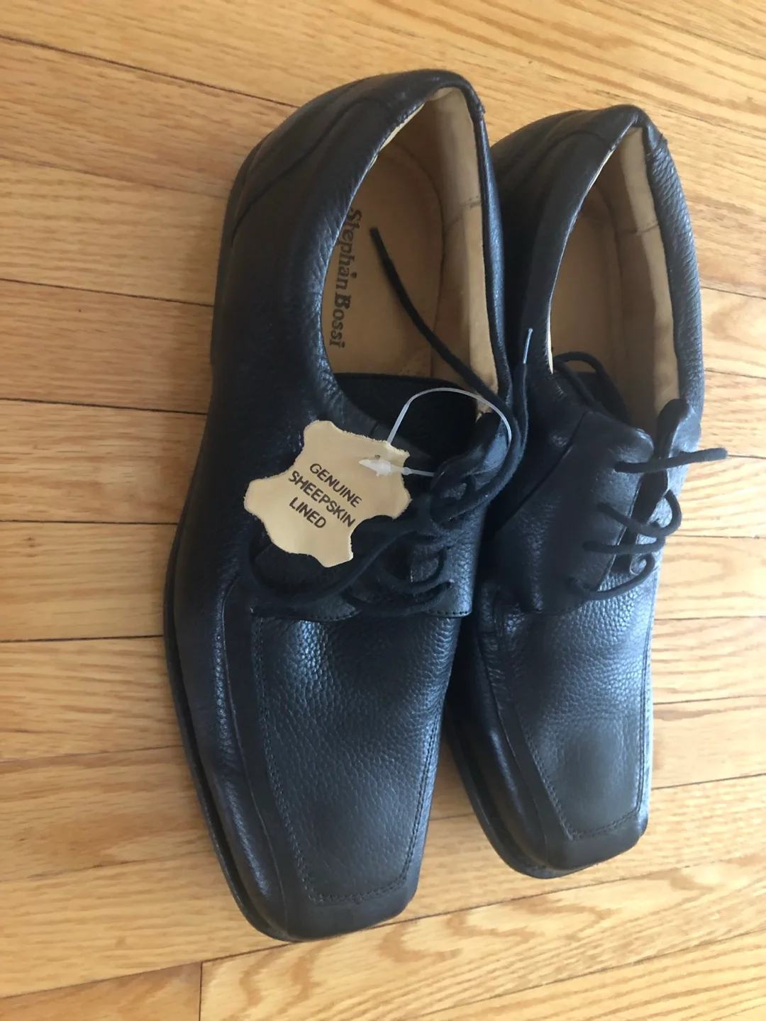 Stephan Bossi Black Leather Dress Shoes image indicator(3)