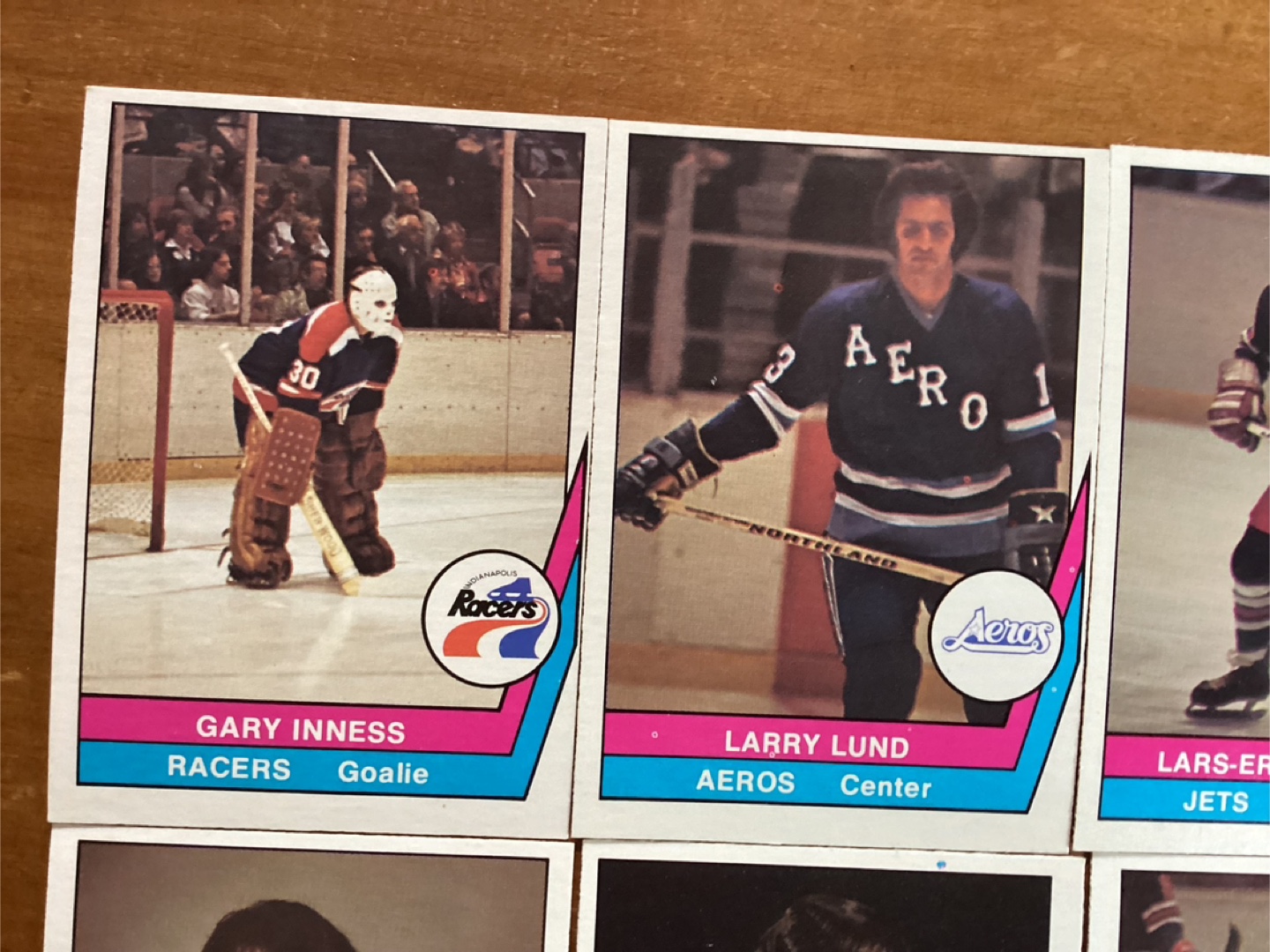 8. 1977-78 OPC WHA Cards #’s18,19,21,22,23,24,27 & 28 ! - photo 2