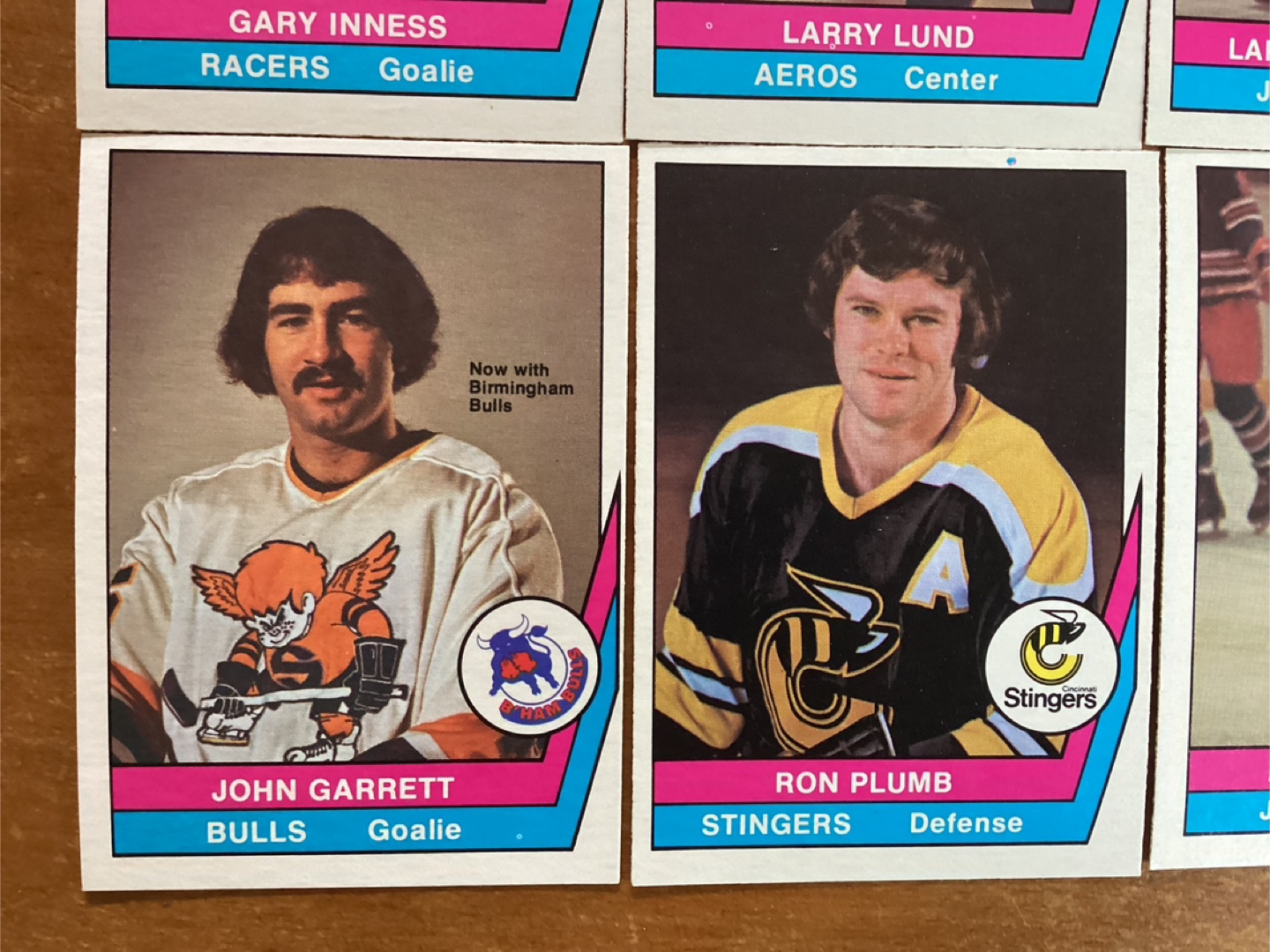 8. 1977-78 OPC WHA Cards #’s18,19,21,22,23,24,27 & 28 ! - photo 4