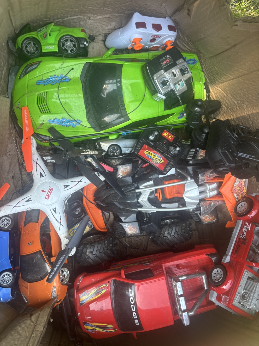 RC Cars + Drone
