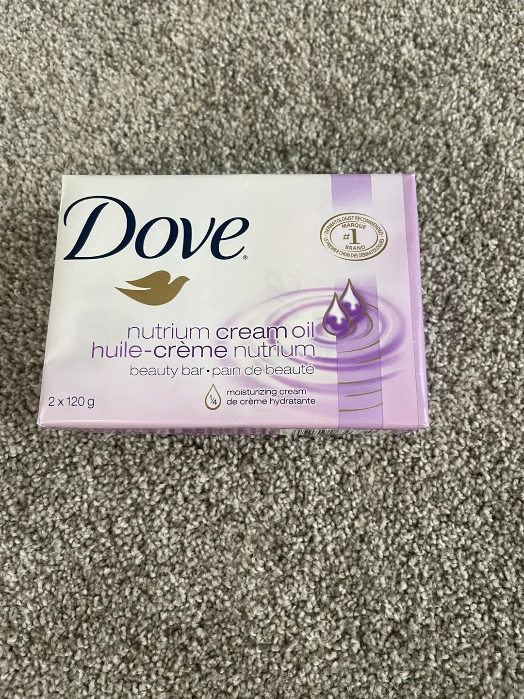 REDUCED 3 extra large  Dove Beauty Bar Soap each 2 x 120g image indicator(4)