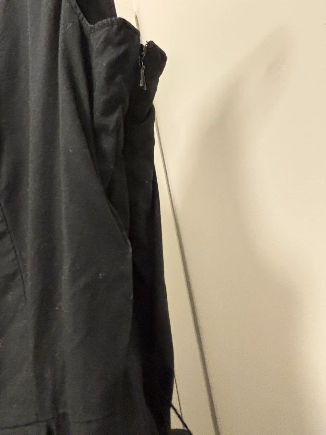 LL BEAN 100% cotton Black Dress sz8 - photo 4