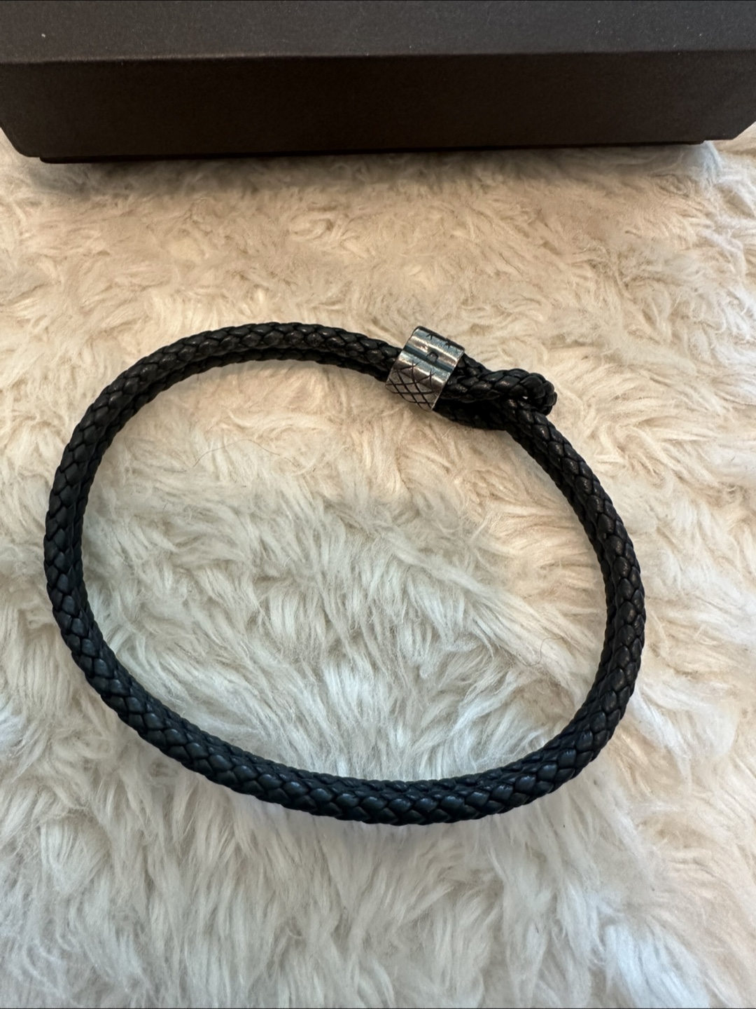 Bottega Veneta Black Leather Bracelet - photo 4