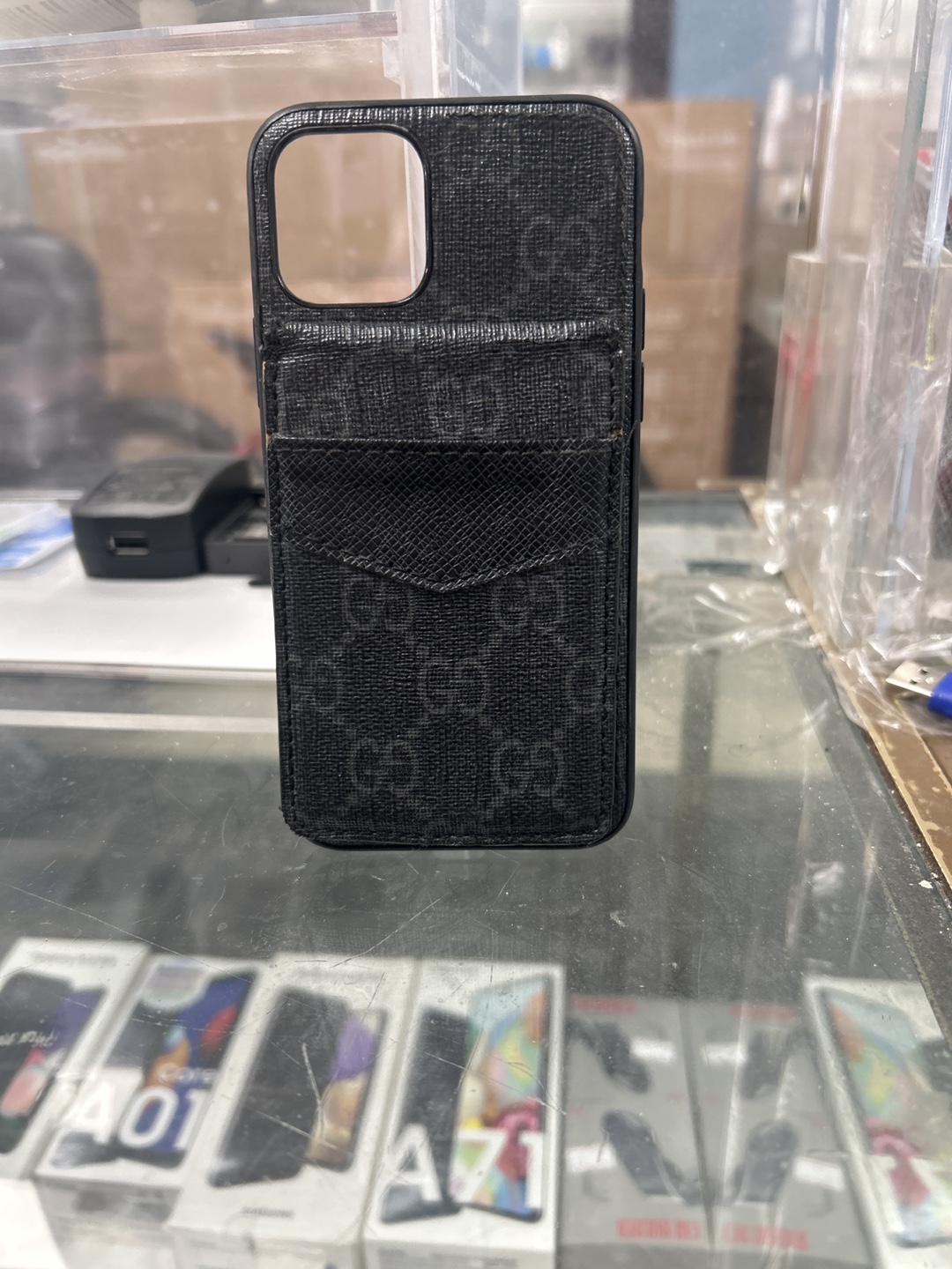 Gucci iPhone Case - Black