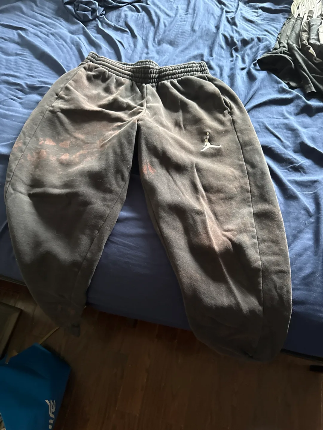 Jordan Sweatpants - used, was washed with load of whites thumbnail