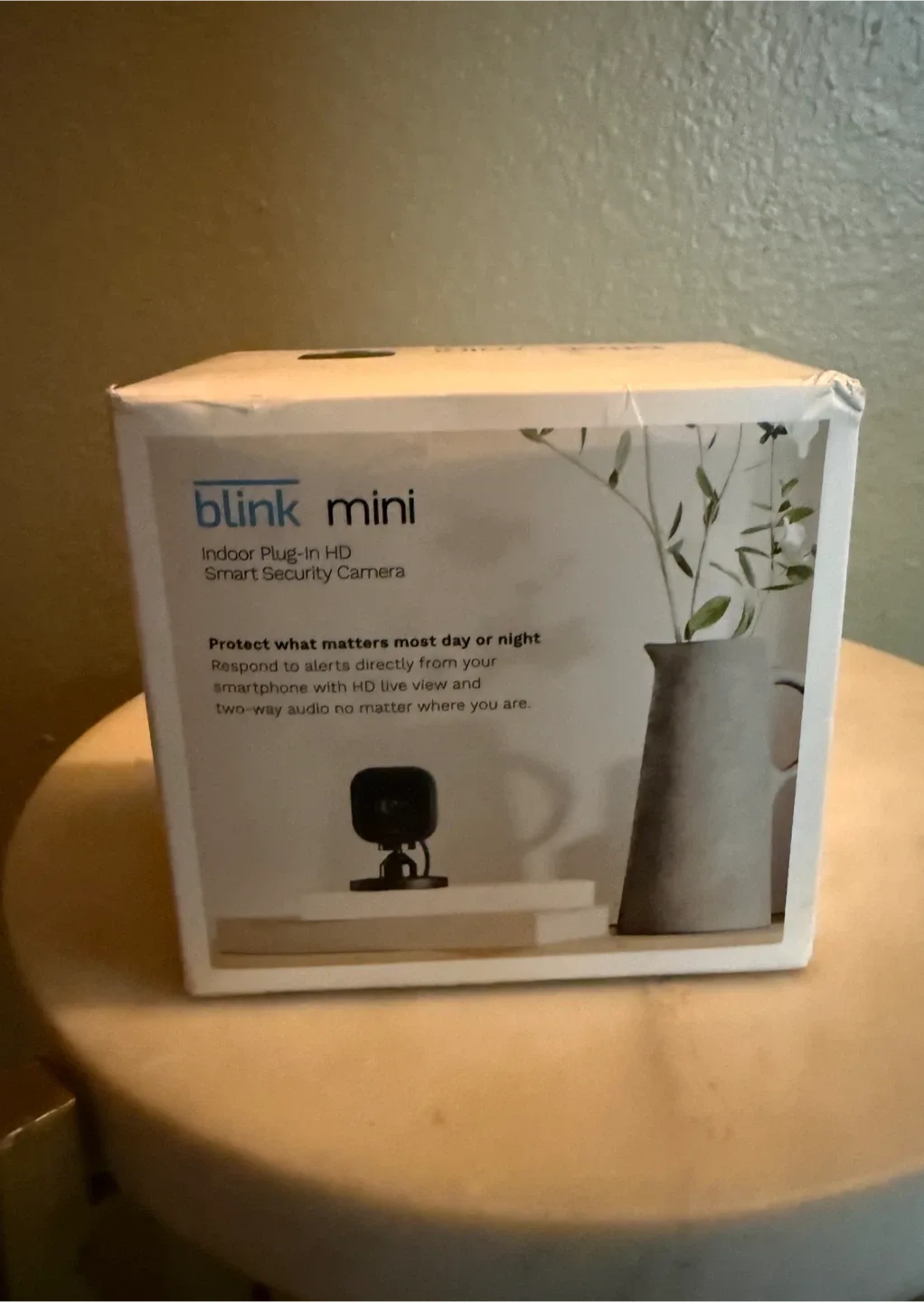 Blink Mini Indoor Plug-In HD Smart Security Camera - New image indicator(2)