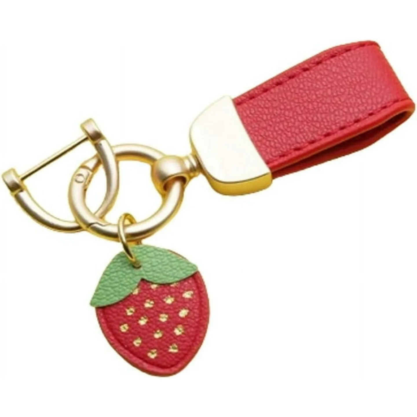 Cute Strawberry Keychain 🍓 thumbnail