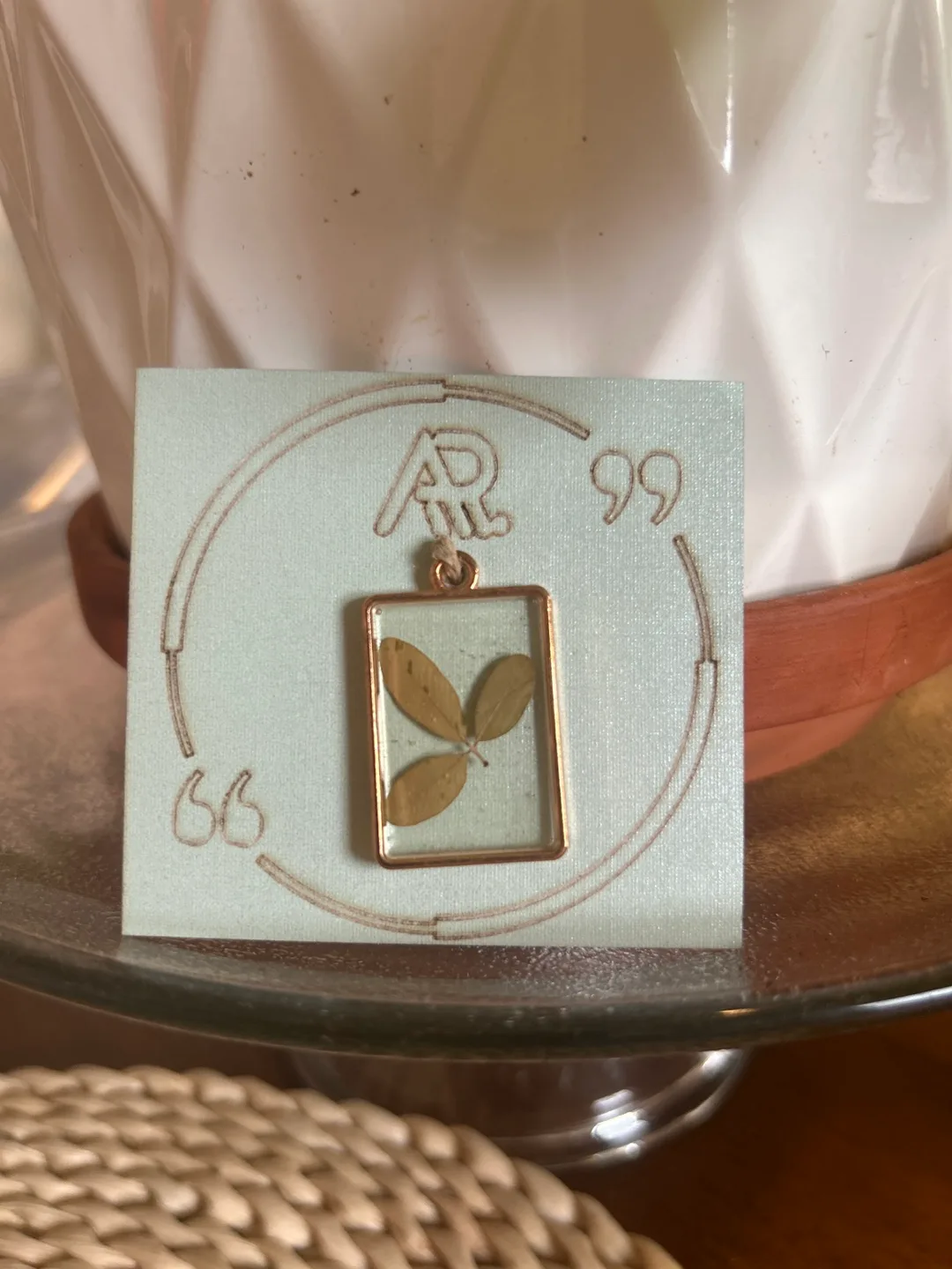 Three Leaf Clover Pendant 😁