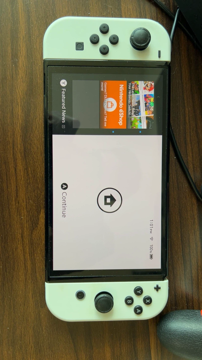 Nintendo Switch OLED Console with 3 Games - photo 4