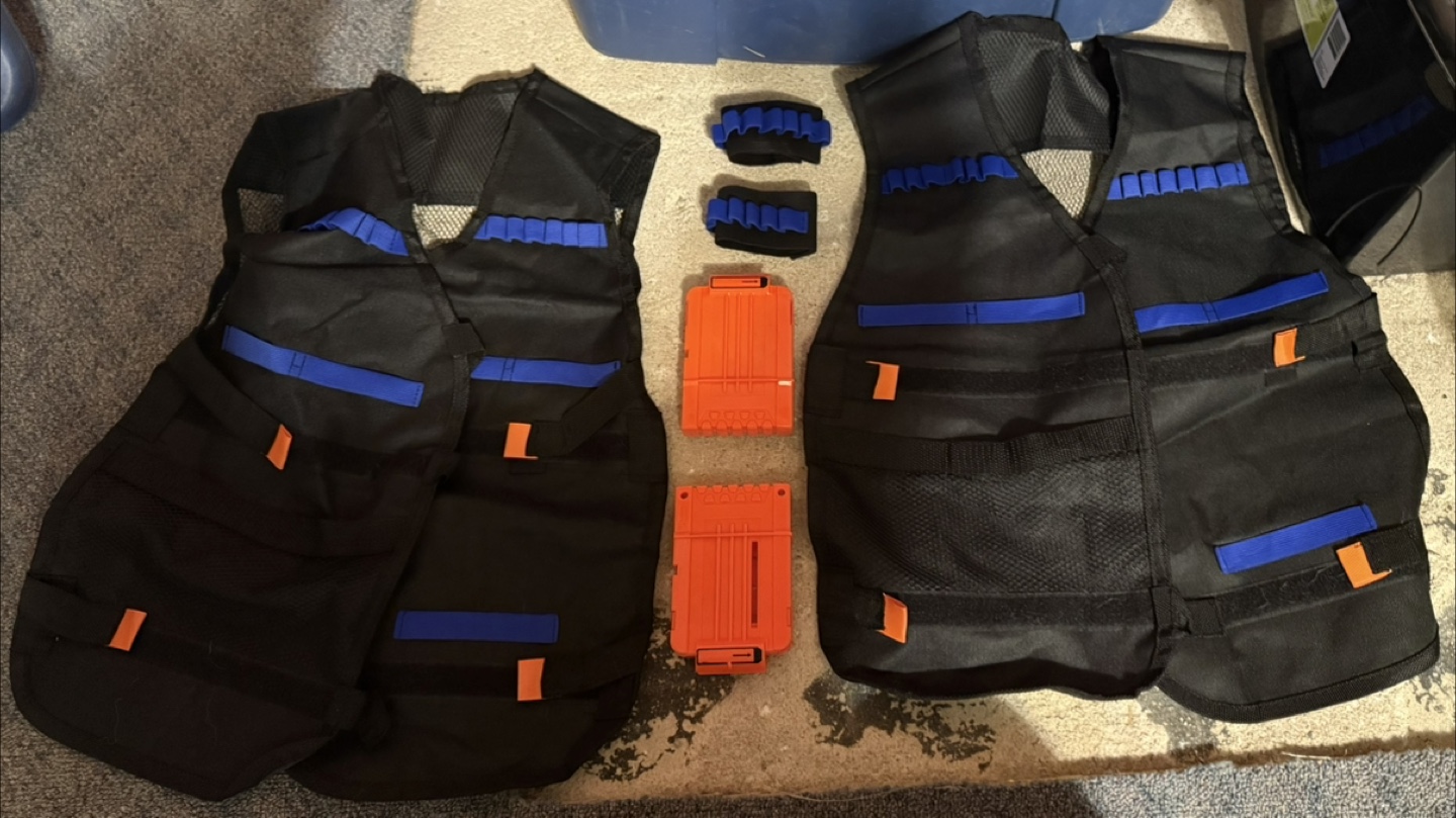 Nerf Tactical Vests & Accessories