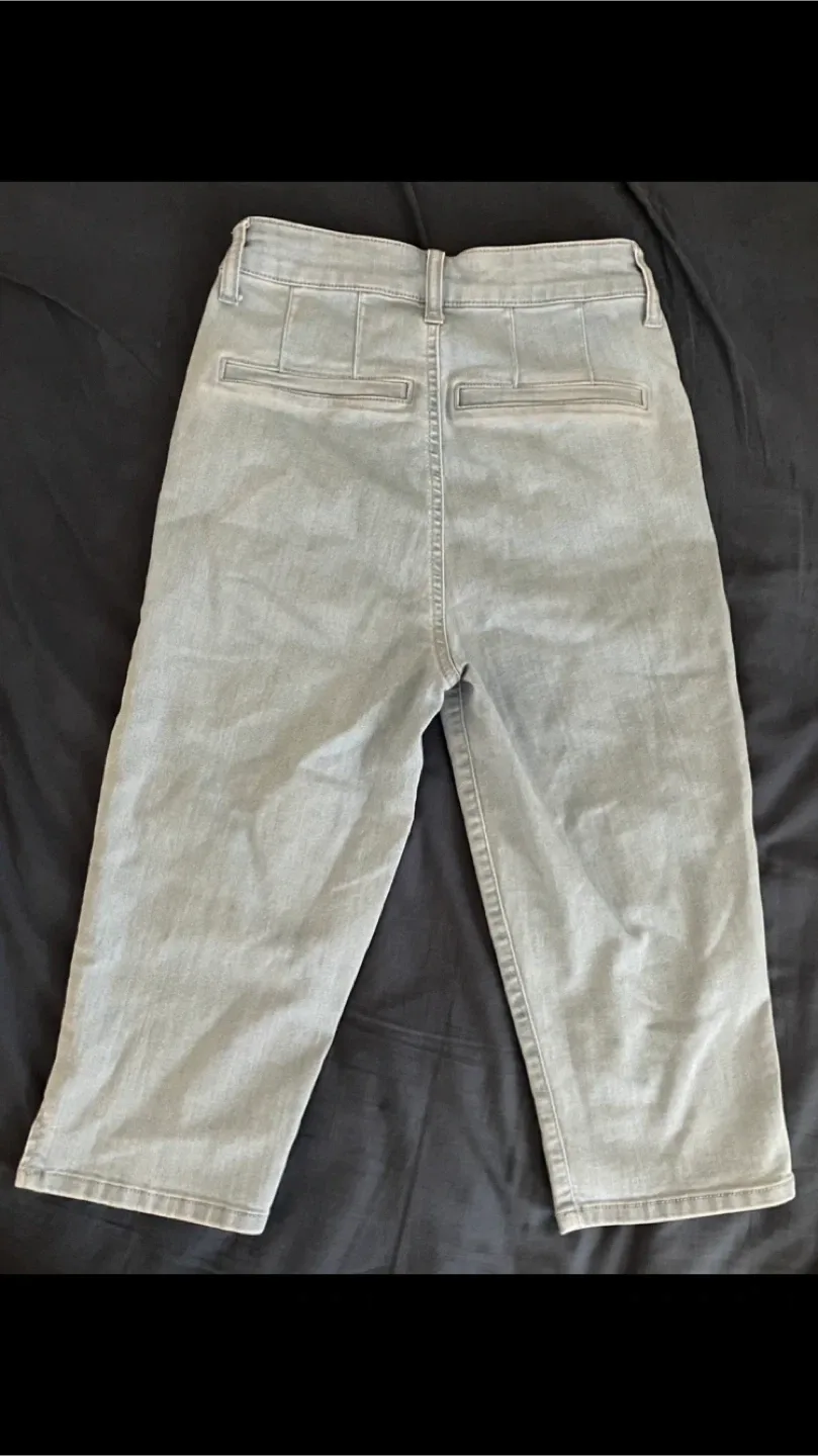 Guess Women’s Soft Stretchy Thessy Blue Capri Jeans 👖 Size 26💙🩵 image indicator(5)