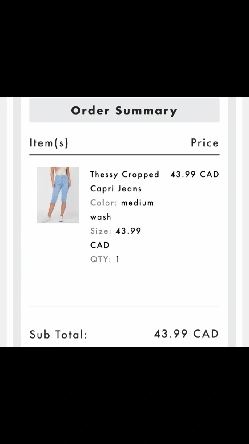 Guess Women’s Soft Stretchy Thessy Blue Capri Jeans 👖 Size 26💙🩵 image indicator(10)